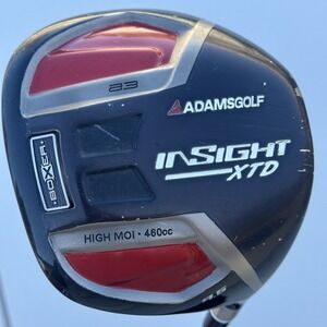 Adams Insight XTD 460cc Driver 9.5* Graphite Aldila DVS 55 RFlex Golf Club RH